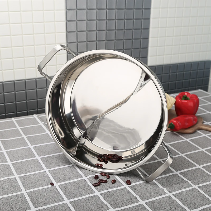 Factory Wholesale Commercial 6.5Qt Big Non Stick Stock Bottom Pot Hot Pot Soup wok with Brown Glass Lid