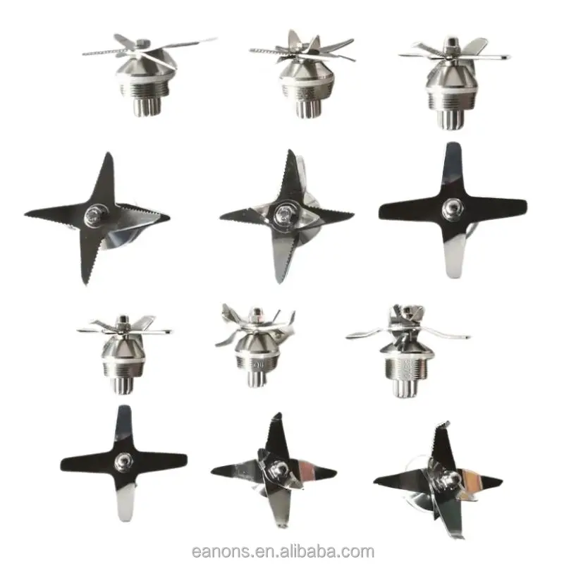 High Quality 304 Stainless Steel Ice Crusher Knife Commercial Household Parts Blender Blade