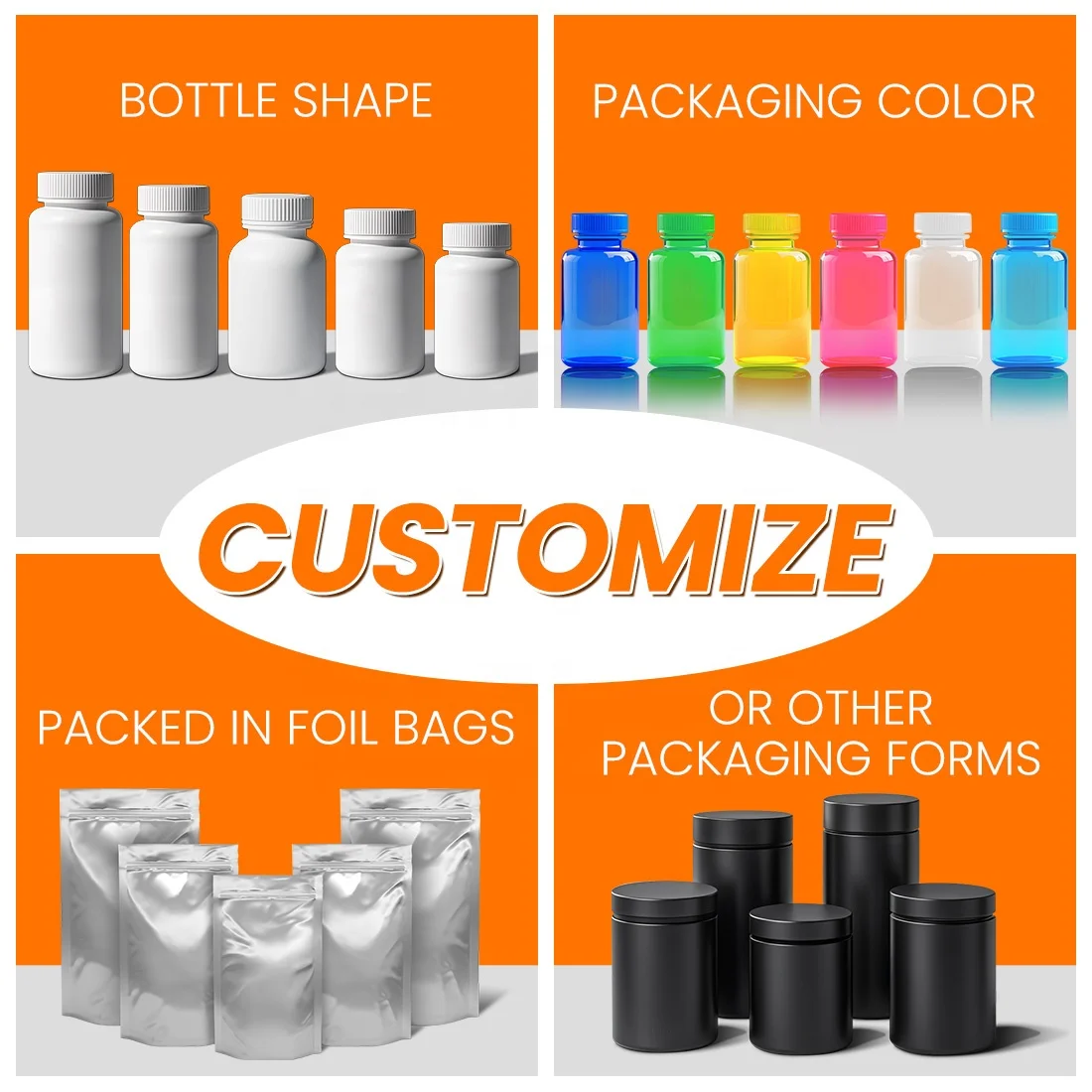 OEM 100 Billion Cfu Freeze-Dried Probiotics Bifidobacterium Probiotic Lactobacillus Mix Capsule