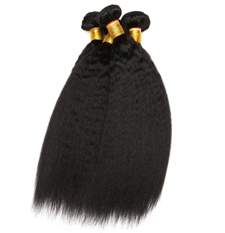 100% European Best Quality Virgin Human Weft Double Drawn wholesale yaki straight virgin hair human bundles vendors