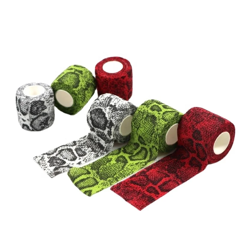 Easy Tear Self Adhesive Horse Latex Flexible Vet wrap Bandage adhesive bandages Cohesive Bandages