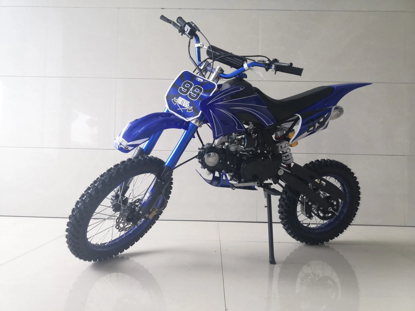 2022 недавно дешевле 110cc 125cc 17 дюймов 14 4 тактный удар и электрическим запуском велосипед грязи питбайк способный преодолевать Броды для взрослых с сертификатом CE