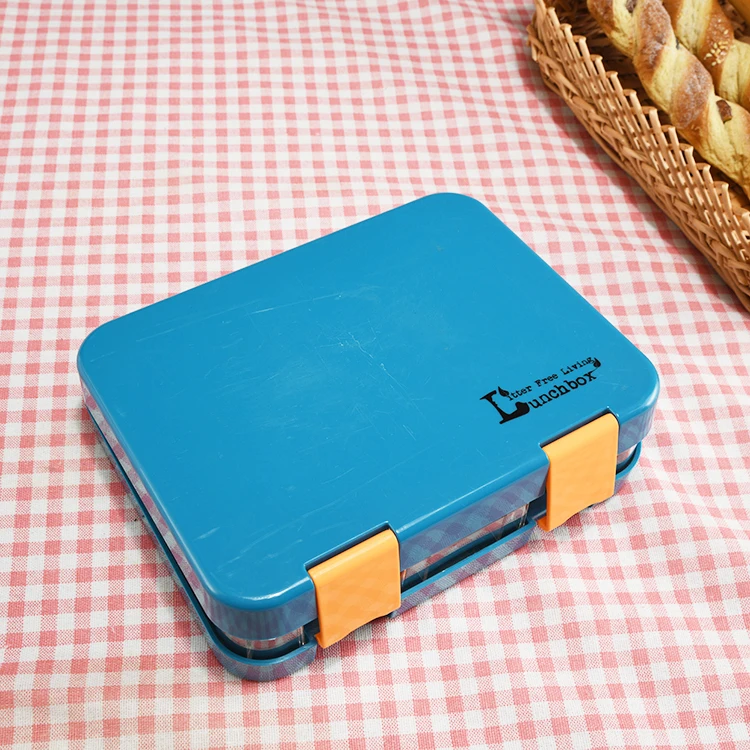 Leakproof Food Storage Containers Meal prep 4 Compartment Bento Lunch Box