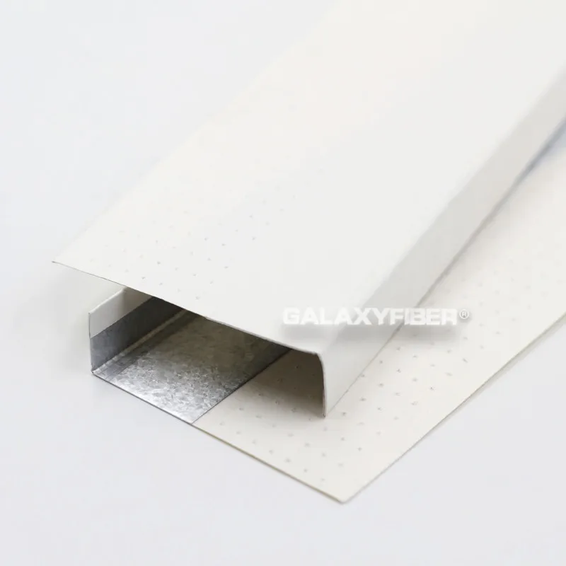 GalaxyFiber anticorrosion  metal corner trim tape strong stability metal corner bead for gypsun board and building reinforcement