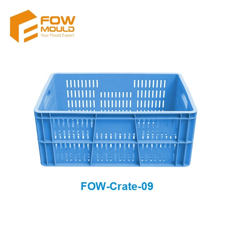 plastic injection crates mould for fruits and vegetables