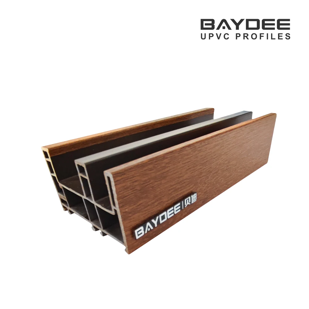 Best seller factory price plastic manufacturer sliding windows pvc windows and doors profiles Upvc proifiles