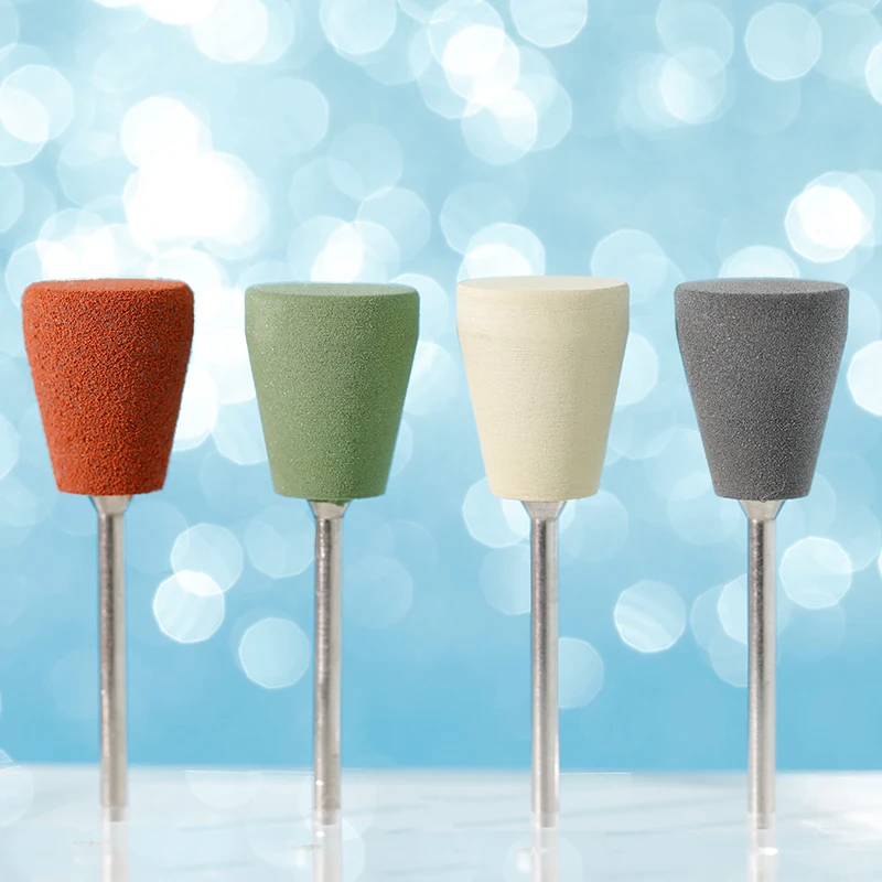 Professional Pedicure Clean Nail Art Manicure Practice Tools Nail Mat Silicone Polisher Nail Drill Bits For Polishing Skin