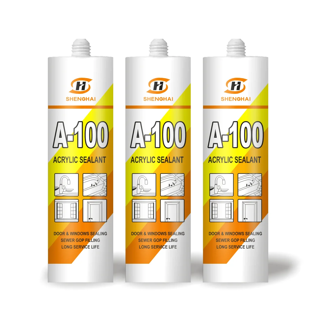 Factory Price Weatherproof Modified Waterproof Acrylic Silicone Rain Proof Caulk Caulking Sealant