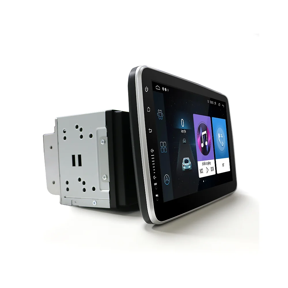 Универсальный 10 дюймов android mp5 dvd-плеер автомобиля вращающийся BT Зеркало Ссылка FM Радио Аудио Видео плеер стерео media player gps навигации