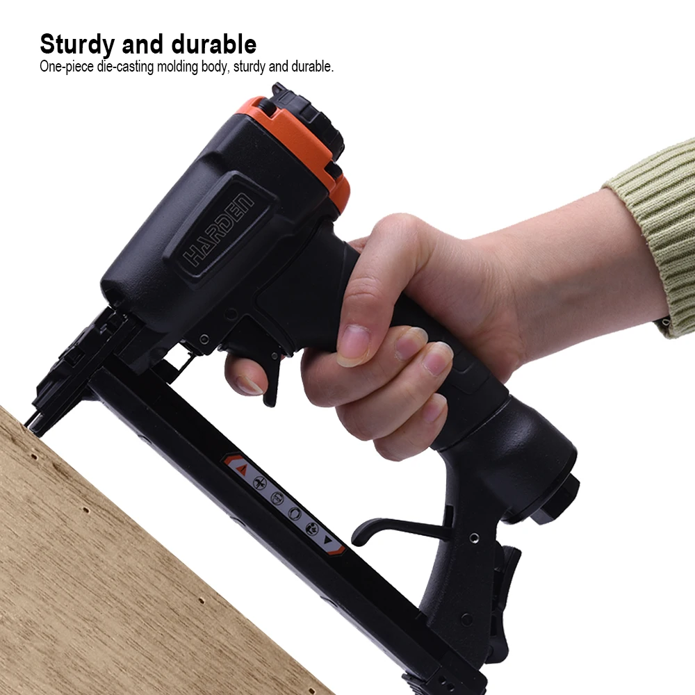Air stapler & Pneumatic staple gun 2 In 1 Air Brad Nailer & Stapler