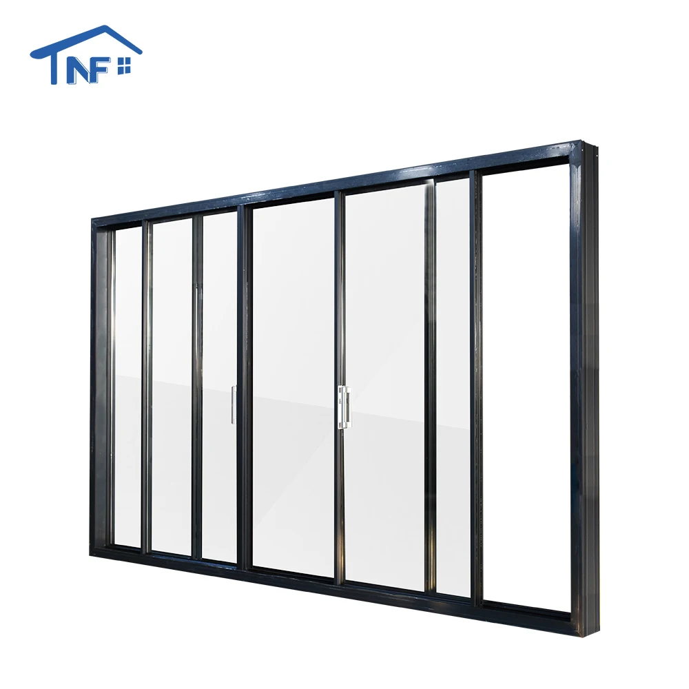 Security anti-theft standard sliding glass door courtyard sliding door