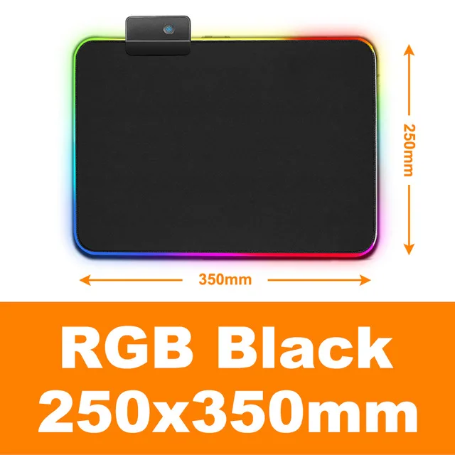  Игровой коврик для мыши RGB с пользовательским принтом большой размер XXL нескользящий базовый аниме клавиатурой 800*300