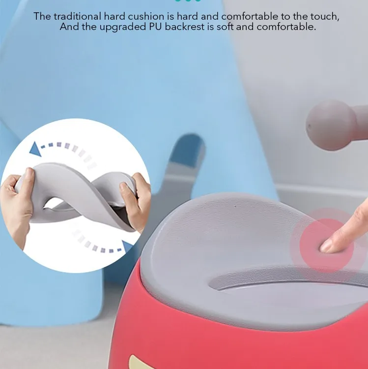 Yozzi Cartoon Horse Sitting Straddle Can Play Music Soft Seat Baby Safety Potty Training Toilet Musi For Babies