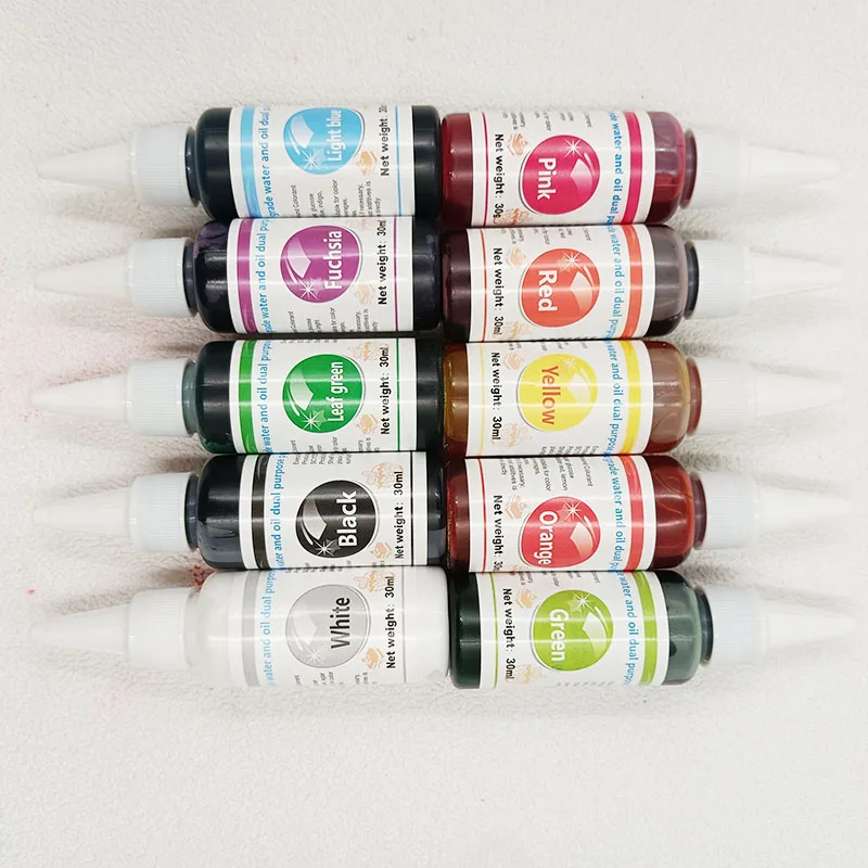 Oil Based Food Coloring for Chocolate Candy Melts, Edible Food Dye for Baking Cake Decorating Cookies Icing Fondant