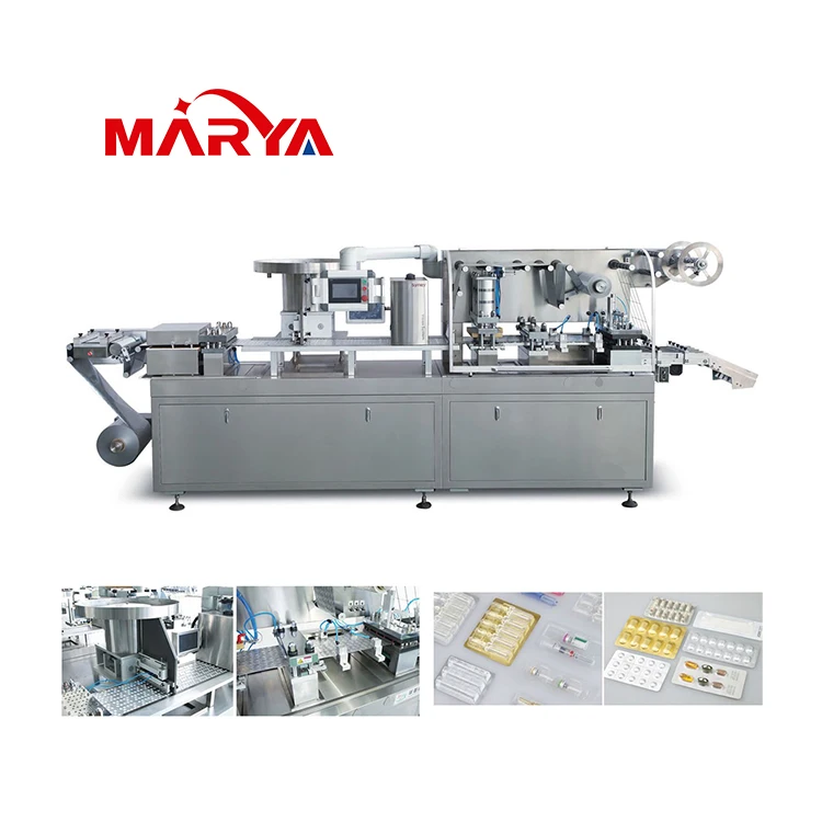 Shanghai Marya Automatic Tablet Capsule Medicine Pharmaceuticals Blister Packing Machine