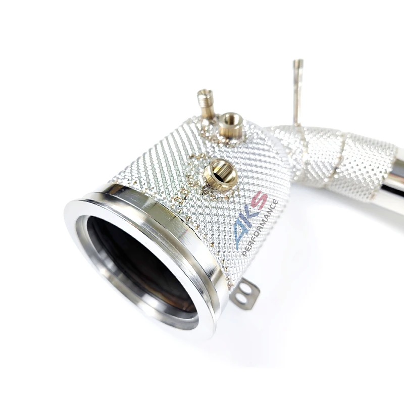 AKS Heatshield Downpipe For Porsche 911 992 3.0T Downpipe