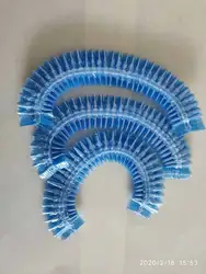 Strip Shower Cap Plastic Disposable Washing Shower Cap For Women