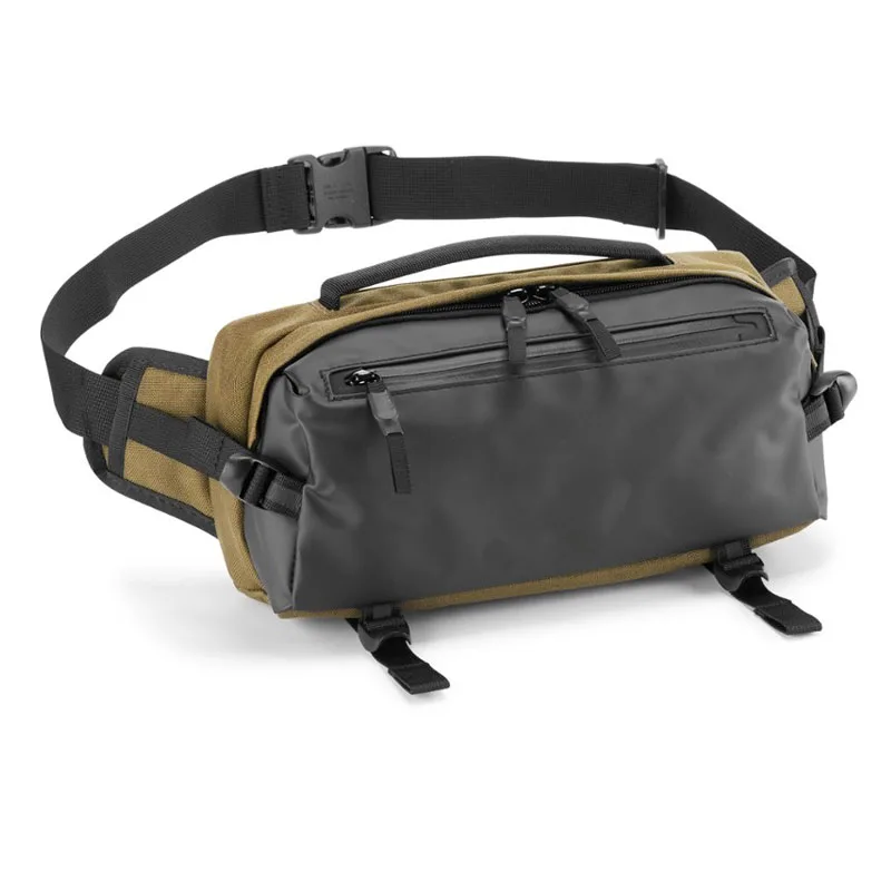 running belt waist pack custom waterproof tactical sling bags mens cross body chest bag
