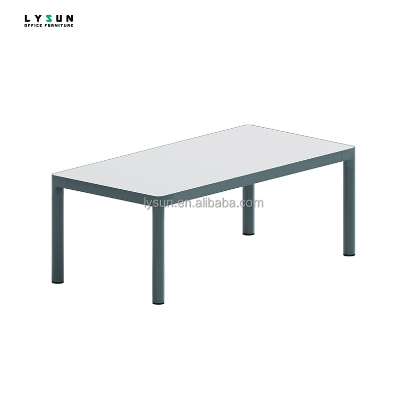 factory sale modern style competitive square rectangle office tea desk coffee tables