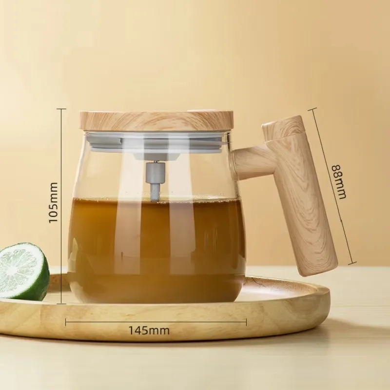 Creativity Design Mixing Cup Electric Self Stirring Mug Self Stirring Mug Stirring Mug with Lid for Coffee/Milk/ Powder