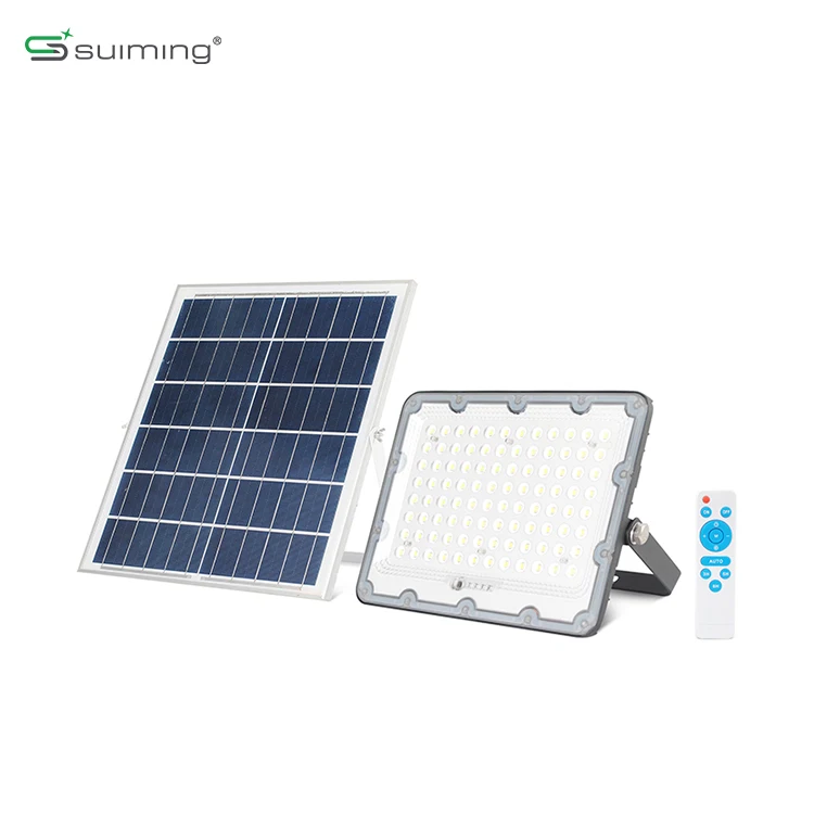 50w to 200w All Wattage IP65 Waterproof Solar Flood Light Price 200 Watt Solar Flood Lights