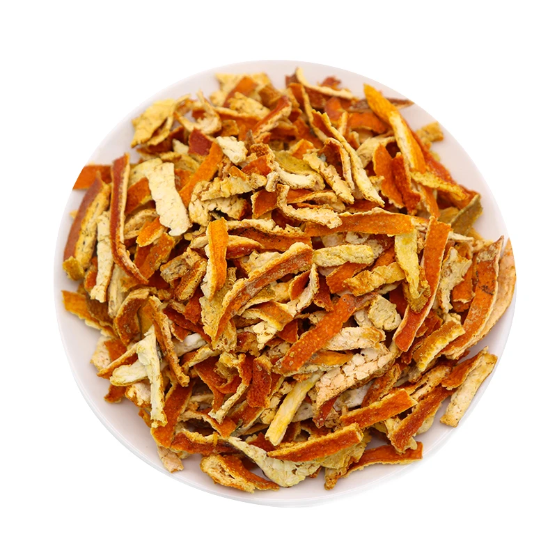 Large wholesale volume of dried tangerine peel silk with high-quality new goods