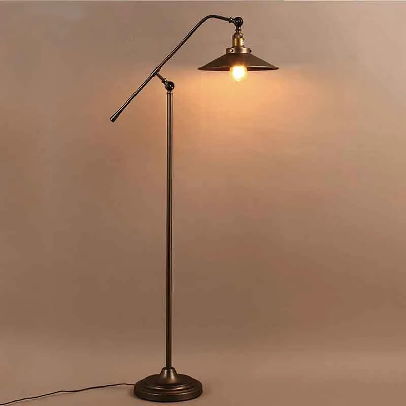 Vintage Iron Hotel Floor Lamp