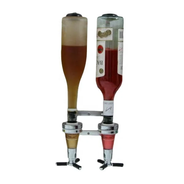 2/3/4/6 Head Wall Mounted Bottle Wine Liquor Pump Drink Dispenser Bar Butler 2022 Shot Alcohol Whiskey Bracket