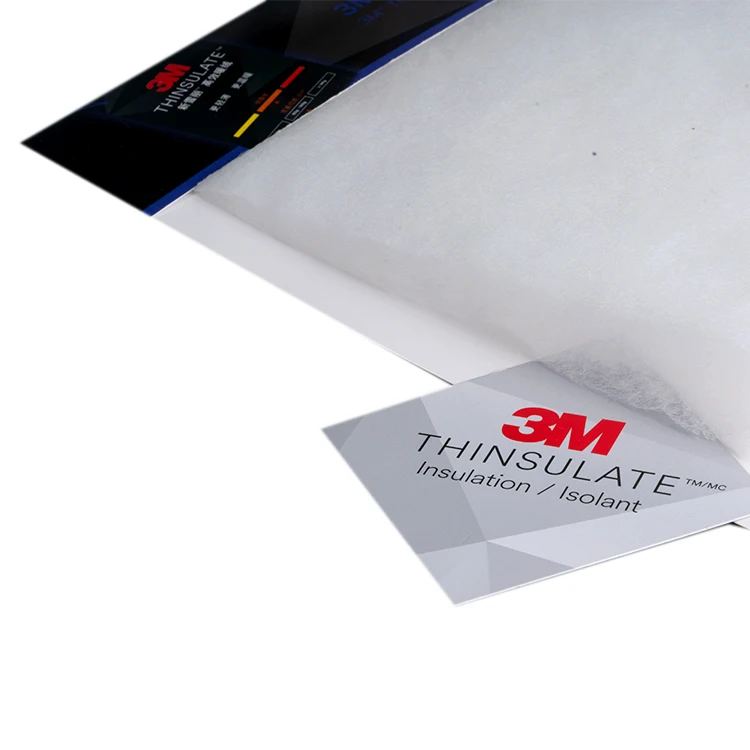 Type D High Quality 3M Thinsulate Thin Insulating Padding For Outdoor Sports