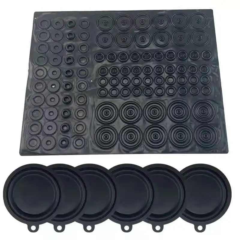 Different sizes of rubber diaphragm, black rubber diaphragm, diaphragm gasket for gas water heater