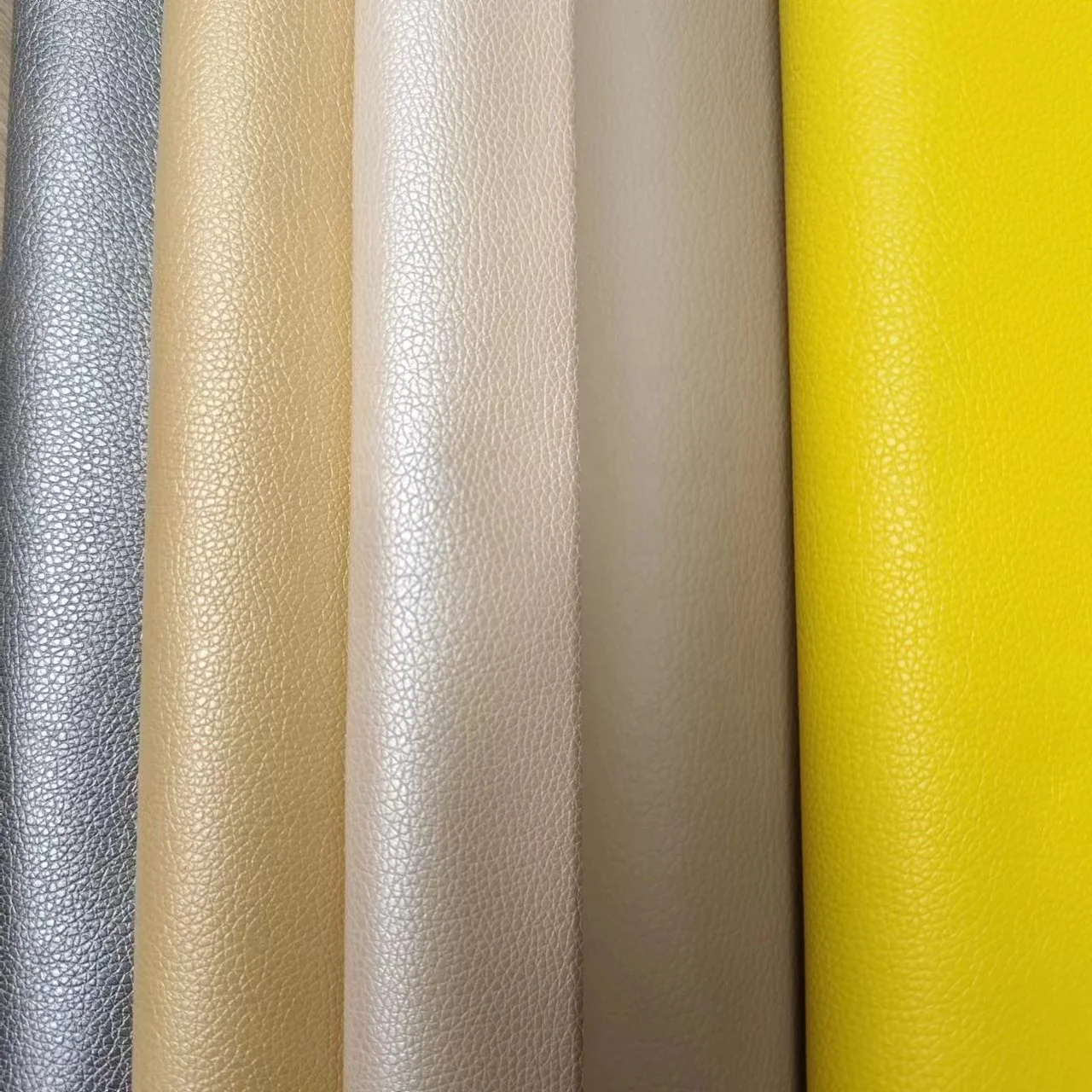 Highlight reflective PU PVC TPU synthetic leather for shoes bags clothing labels
