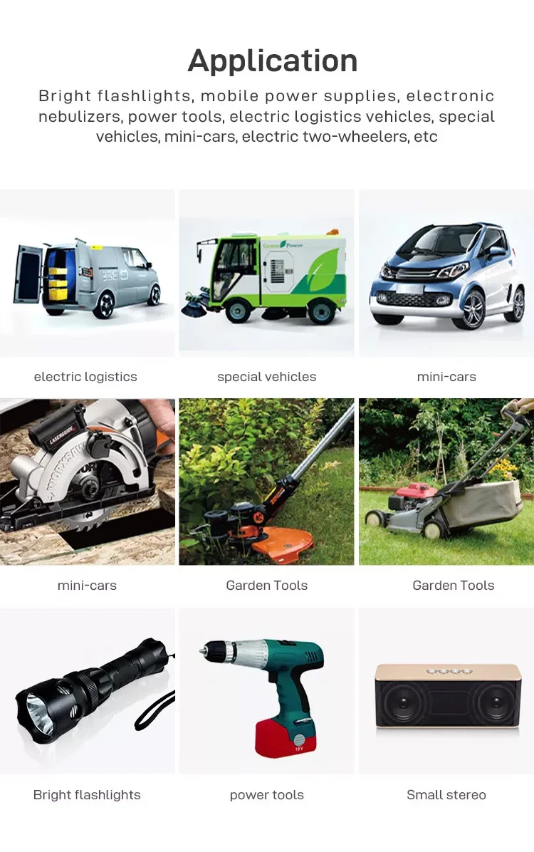 3.7V Lithium ion Battery 18650 2000mAh Battery Cell for electric power tools