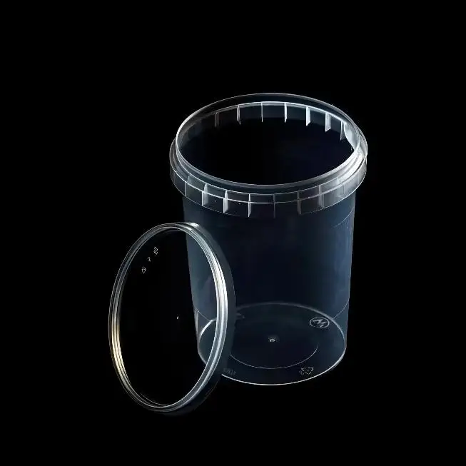 Customized transparent or clear disposable  food grade plastic container making machine for packaging