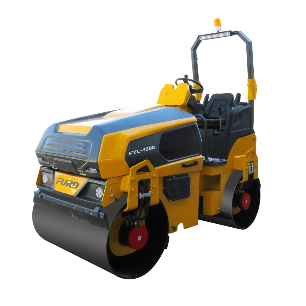 FYL-1200  cost-effective water cooled diesel engine hydraulic vibration road roller