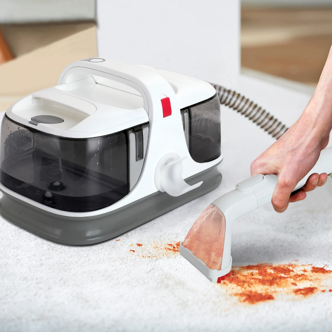 Li-ion Battery  Rechargeable Wet Wash And Dry Vacuum Cleaner, Spot Carpet Cleaner