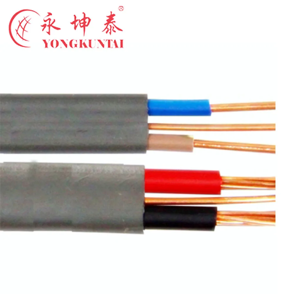Flexible 2.5mm 6mm Twin and Earth 3 Core Flat Electrical Cable