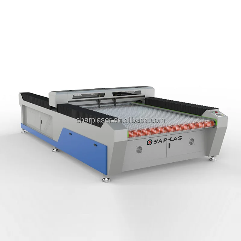 industrial continous nylon fabric hypalon fabric laser cutting machine for cloth
