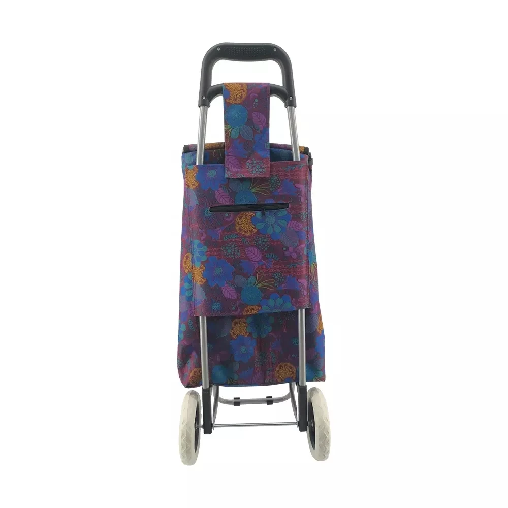 low price waterproof fabric trolley shopping bag vegetable