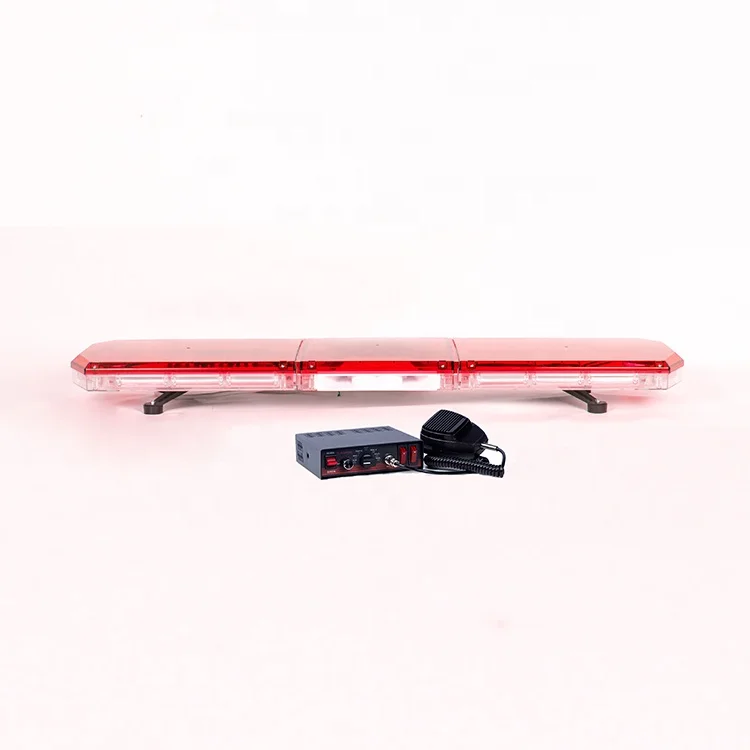 220W wholesale COB warning light bar with speaker siren