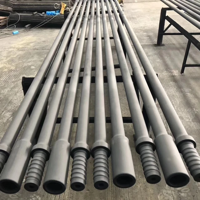 High Quality Thread Drill Rods Deep Hole Drill Head Underground Drilling