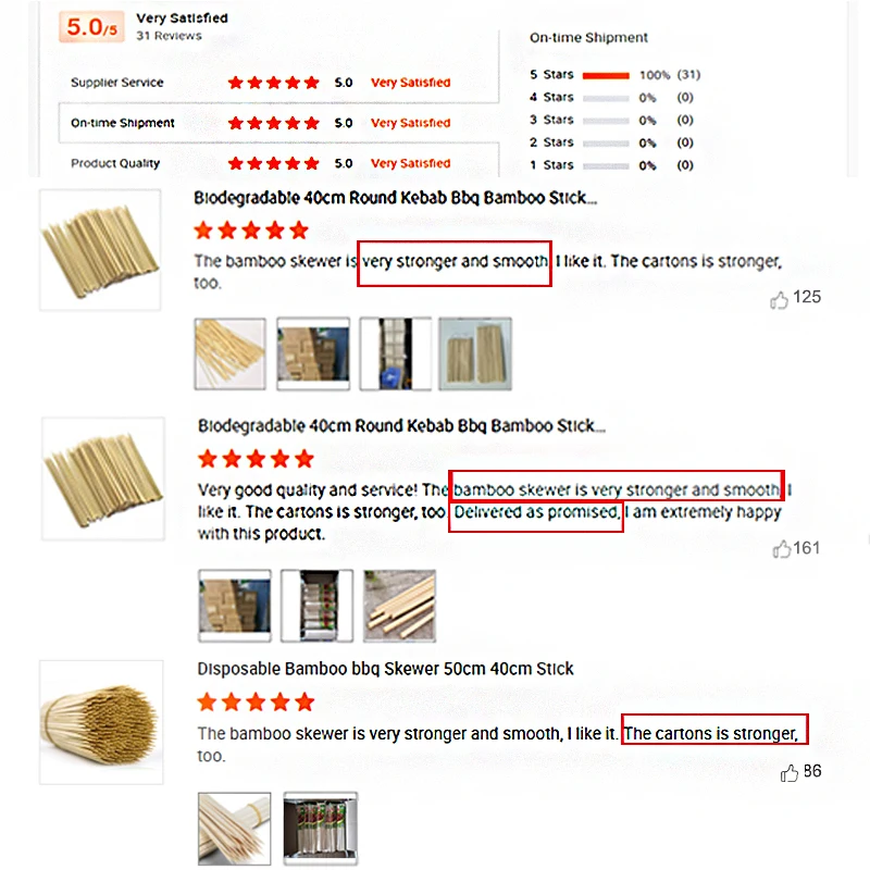 Bamboo skewer long bbq pick roast round bbq round skewer bamboo stick bamboo beef skewer