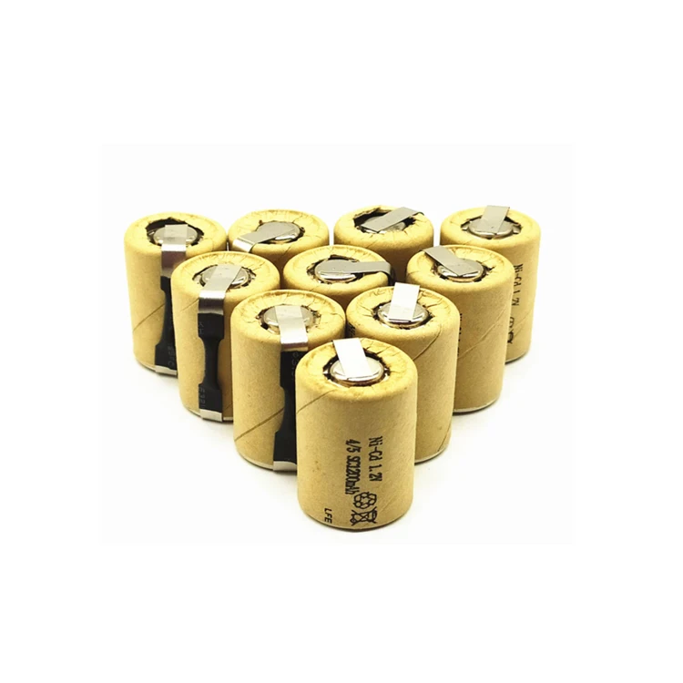 Factory wholesale SC Ni CD bateria Rechargeable Battery Sub C Battery SC Ni-Cd Battery 1.2 v 1200 mAh for Electric Power Tools