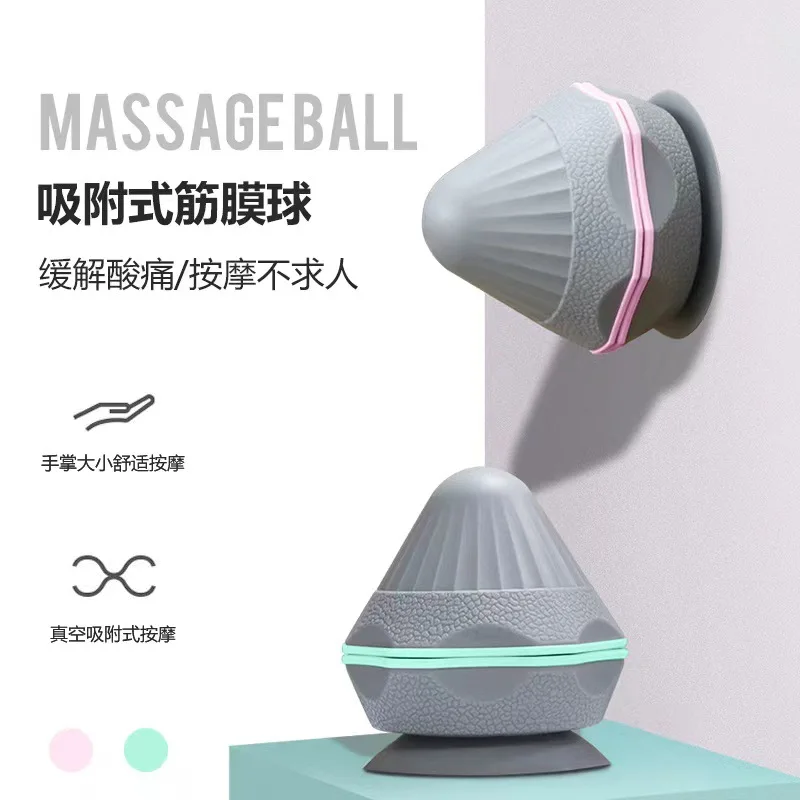 Muscle up Custom Soft TPE Wall-Mounted Massage Ball Deep Tissue Therapy for Sports & Entertainment