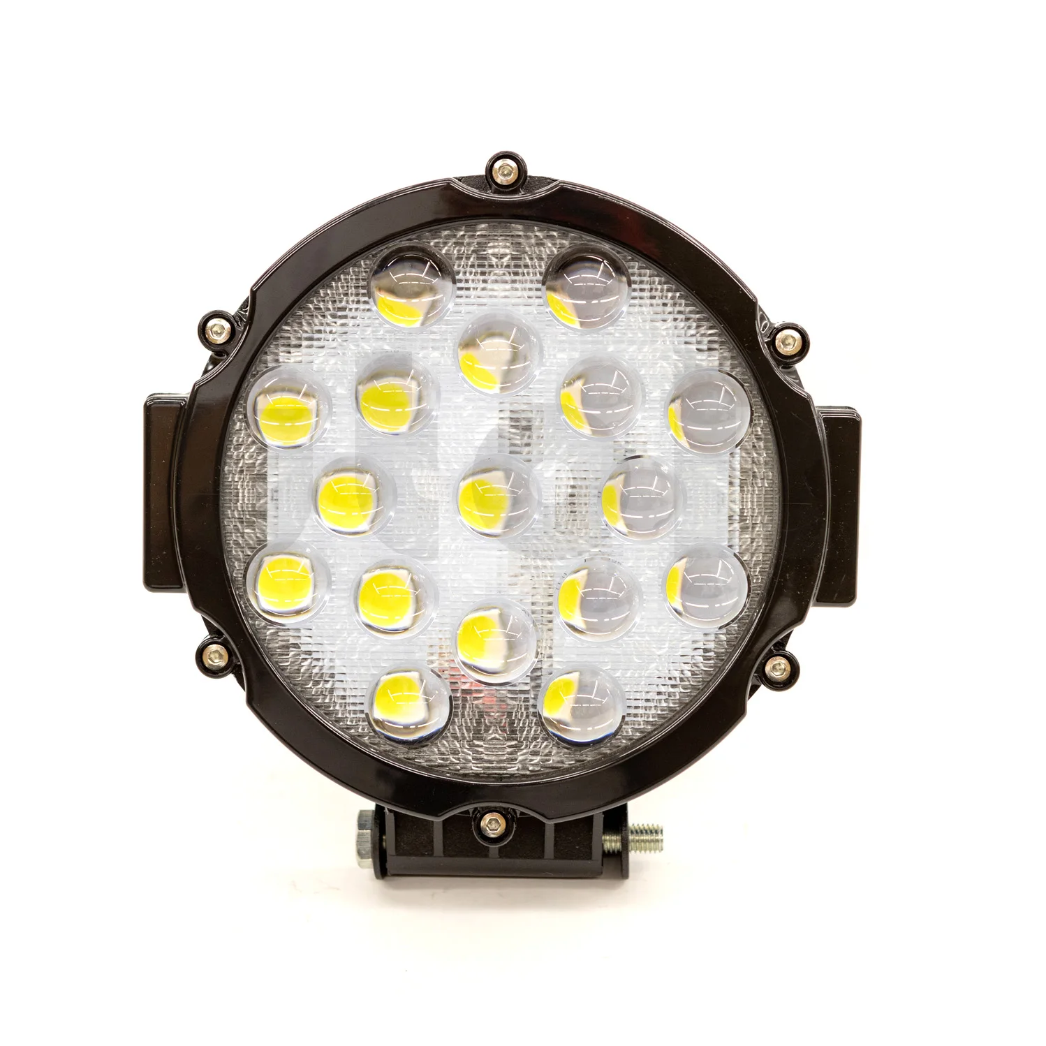 51w slim black shell LED Driving lights 4D lens for off road Truck Tractor ATV SUV UAZ auto 4WD 4x4