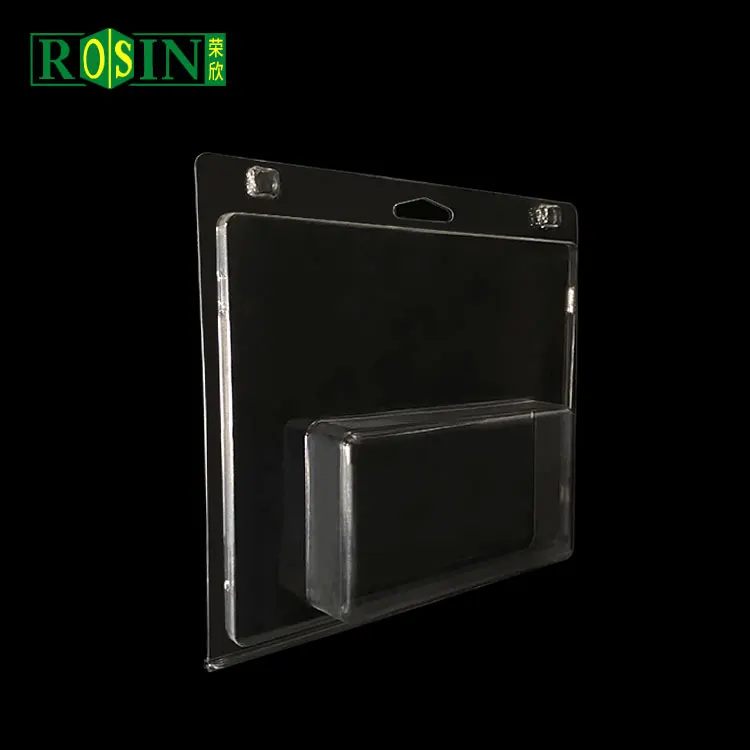 China Customized Clamshell slide card plastic Blister Packaging PVC Clear Paper Toy Car Blister Packaging with holes handle