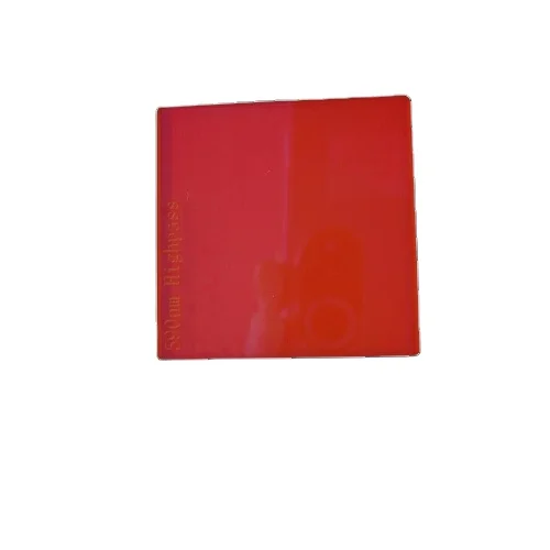 China Manufacture 600Nm Longpass R-60 Red Optical Filter Glass HB600 HB630/ HB630/R-62 HB620