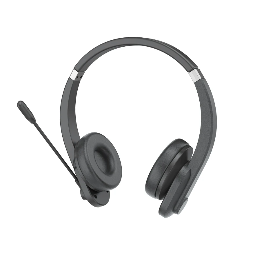 
 Беспроводная телефонная гарнитура, игровая стереогарнитура для ПК с микрофоном  