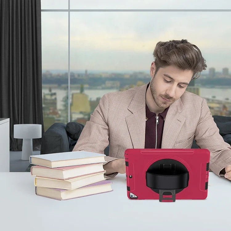 Miesherk rotating case for iPad 9th Generation 2021 7th/8th Gen 10.2 inch protective cover with stand