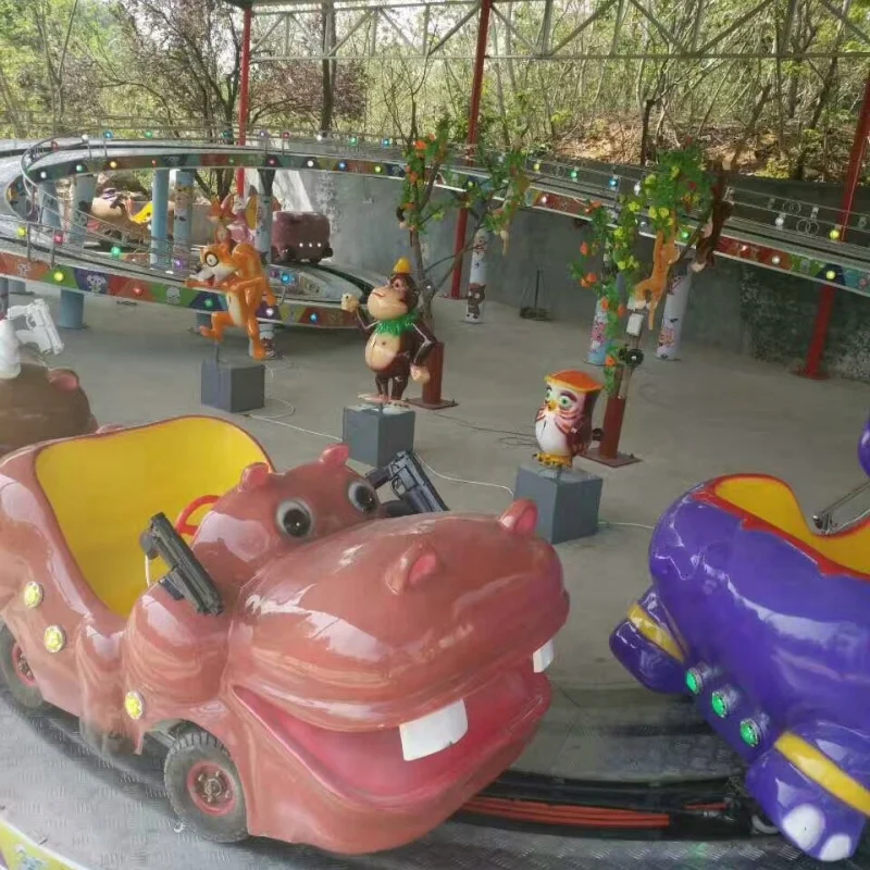 Mini Shuttle Rides Kid Game Track Train Equipment for Shopping Mall Amusement Park Attractions