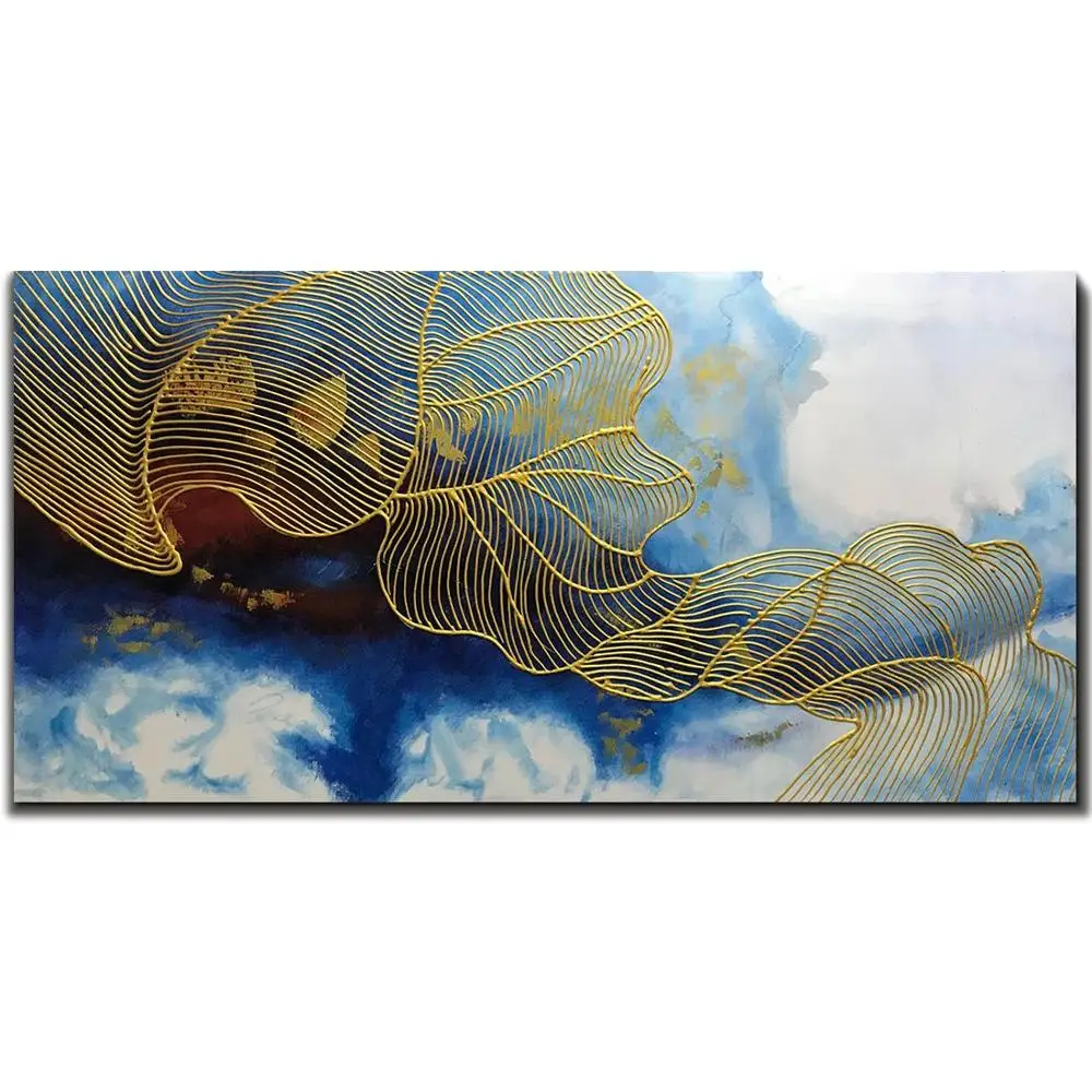 Ручная картина маслом, 3D Ручная роспись на холсте, абстрактная картина, настенные картины, домашний декор